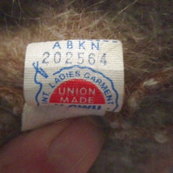 Vtg Helene Sidel Wool Blazer Size 12 Jacket Pockets Union Label Old Money 70s - Picture 6 of 12